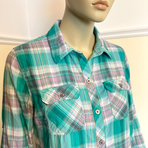 Marmot plaid shirt - Picture 3 of 11